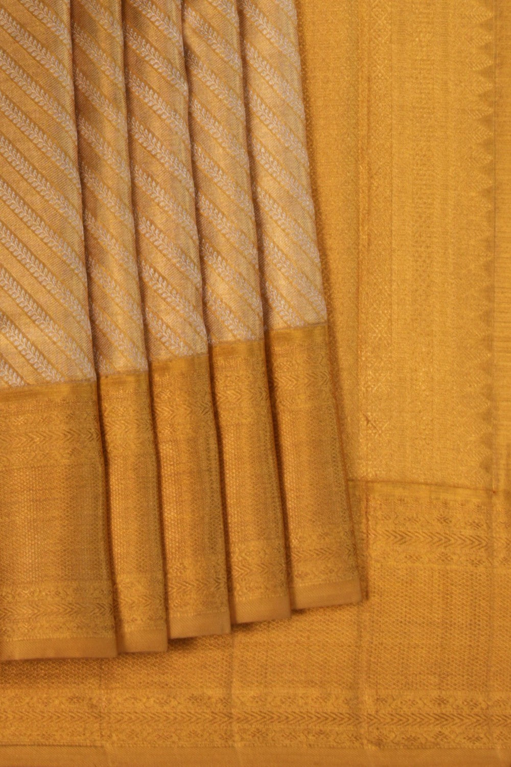 Image of Gold Tissue Kanchipuram Silk Saree